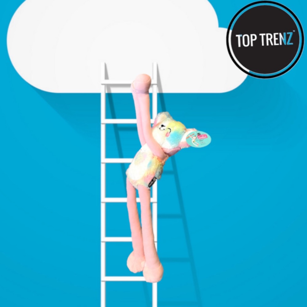 Top Trenz Hang + Stretch Tie-Dye Buddy Plush